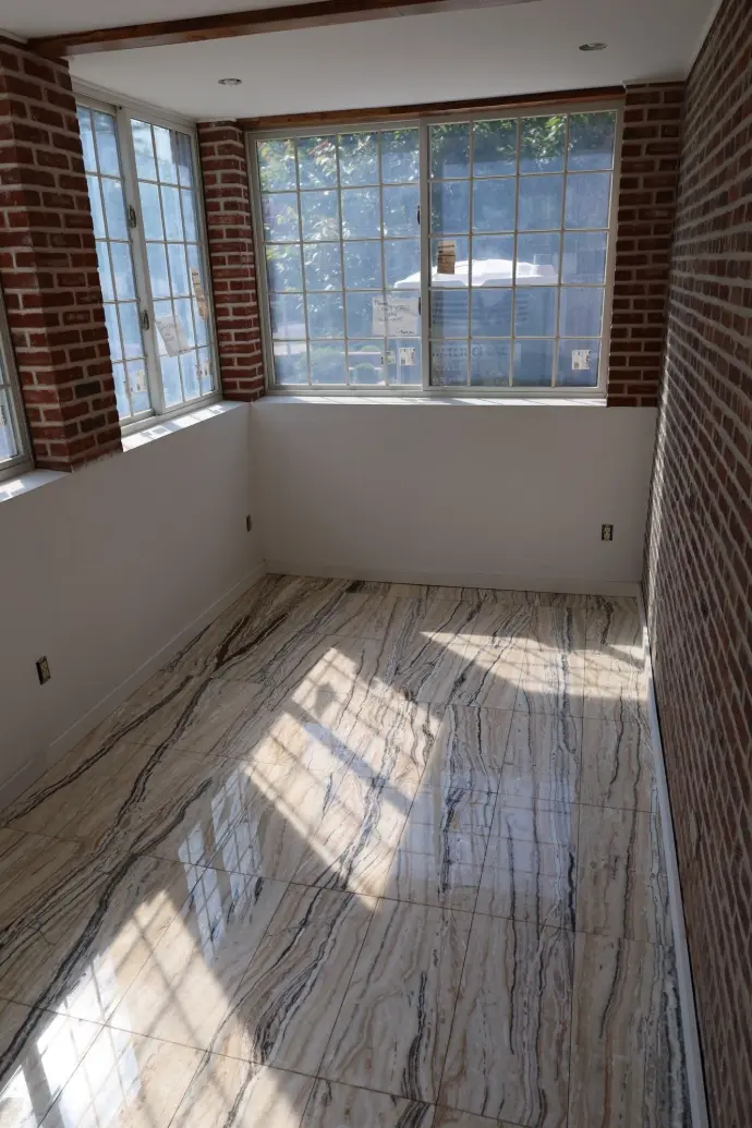 Tile installation